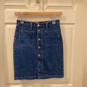 J. Crew Denim Skirt 27